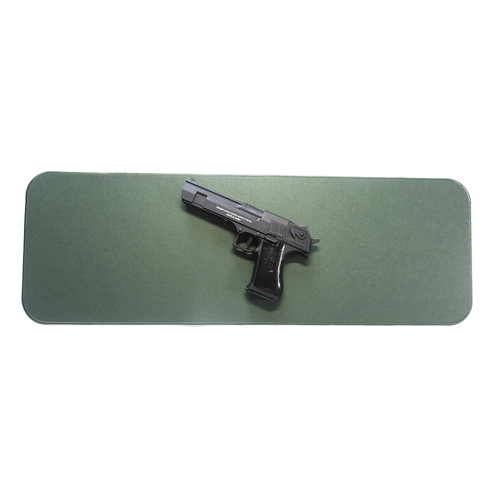Solid Color Gray Green Shooting Accessories Tactical Non-slip Gun Pistol Maintenance Cleaning Mat Villus Waterproof Wide Pad 
Solid Color Gray Green Shooting Accessories Tactical Non-slip Gun Pistol Maintenance Cleaning Mat Villus Waterproof Wide Pad