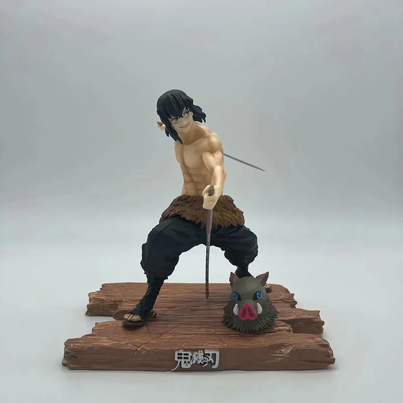 Anime DemonSlayer Mouth Flat Inosuke Action Figure Interchangeable Head Combat Version Boy with A Knife PVC Collection Model Toy
Anime DemonSlayer Mouth Flat Inosuke Action Figure Interchangeable Head Combat Version Boy with A Knife PVC Collection Model Toy