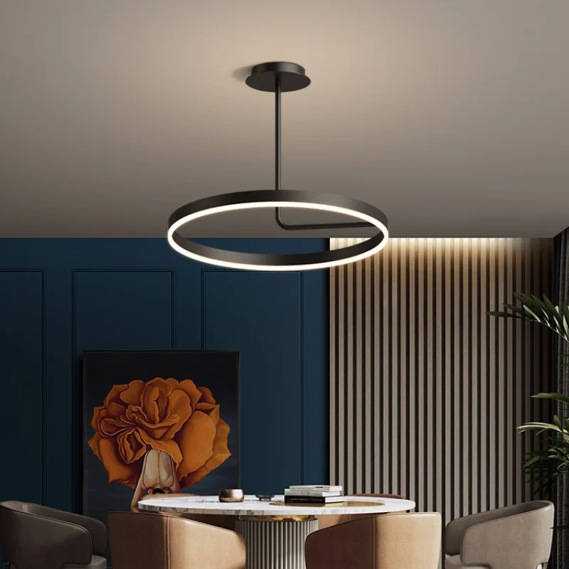 Nordic Light Luxury Master Bedroom LED Chandelier Modern Minimalist Round Hotel Living Room Dining Room Decorative Lamp
Nordic Light Luxury Master Bedroom LED Chandelier Modern Minimalist Round Hotel Living Room Dining Room Decorative Lamp