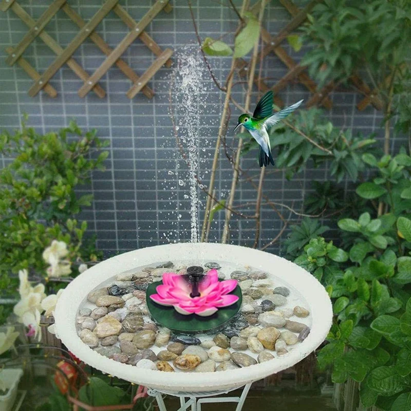 Floating Lotus Flower Solar Powered Pond Fountain Kit Water Fountain Pond Garden Patio Decor Lawn Decoratio
Floating Lotus Flower Solar Powered Pond Fountain Kit Water Fountain Pond Garden Patio Decor Lawn Decoratio
