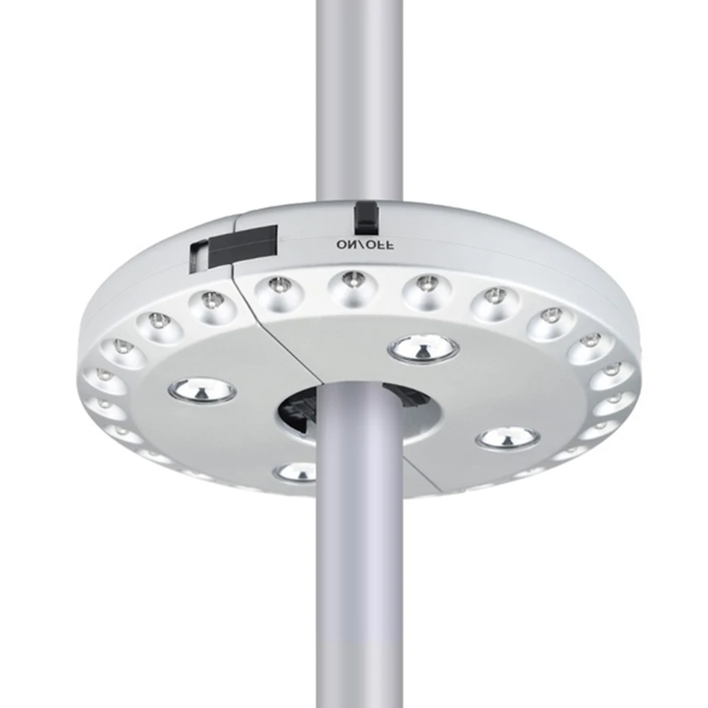 28LEDs Patio Umbrella Light 4.5V 0.5W 100lum Pole Camp Light Lawn Lamp Waterproof Garden Outdoor Lighting
28LEDs Patio Umbrella Light 4.5V 0.5W 100lum Pole Camp Light Lawn Lamp Waterproof Garden Outdoor Lighting