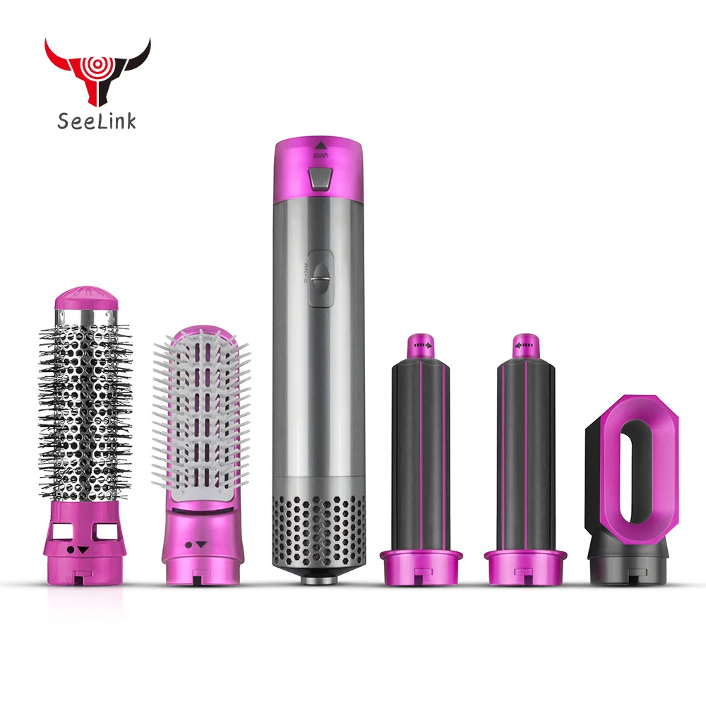 Electric Hair Dryer Brush 5 in 1 Blow Dryer Hair Blower Brush Hot Air Styler Comb Hairdryer Hair Straightening Comb Curling Iron
Electric Hair Dryer Brush 5 in 1 Blow Dryer Hair Blower Brush Hot Air Styler Comb Hairdryer Hair Straightening Comb Curling Iron