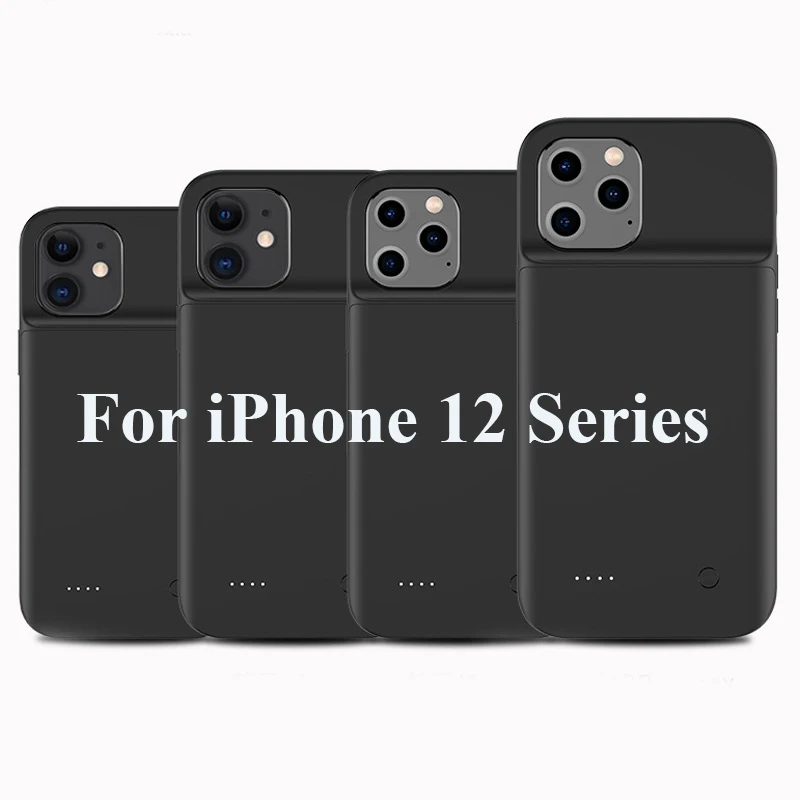 6800mAh Battery Case for iPhone 12 Pro Max 12 Mini Power Bank Charging Case for iPhone 12 12Pro 12 Pro Max Battery Charger Case
6800mAh Battery Case for iPhone 12 Pro Max 12 Mini Power Bank Charging Case for iPhone 12 12Pro 12 Pro Max Battery Charger Case
