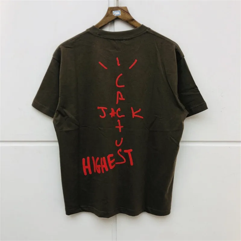 Fashion Men T-Shirts Travis Scott Tour Short Sleeve 1:1 CACTUS JACK Print Kanye West MenS Women Loose Short Sleeve T-Shirt
Fashion Men T-Shirts Travis Scott Tour Short Sleeve 1:1 CACTUS JACK Print Kanye West MenS Women Loose Short Sleeve T-Shirt