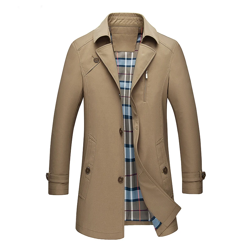 Тренчкот мужской длинный, ветровка в стиле смарт-кэжуал, однобортный деловой, на молнии, с карманами, женский, весна-осень
Тренчкот мужской длинный, ветровка в стиле смарт-кэжуал, однобортный деловой, на молнии, с карманами, женский, весна-осень