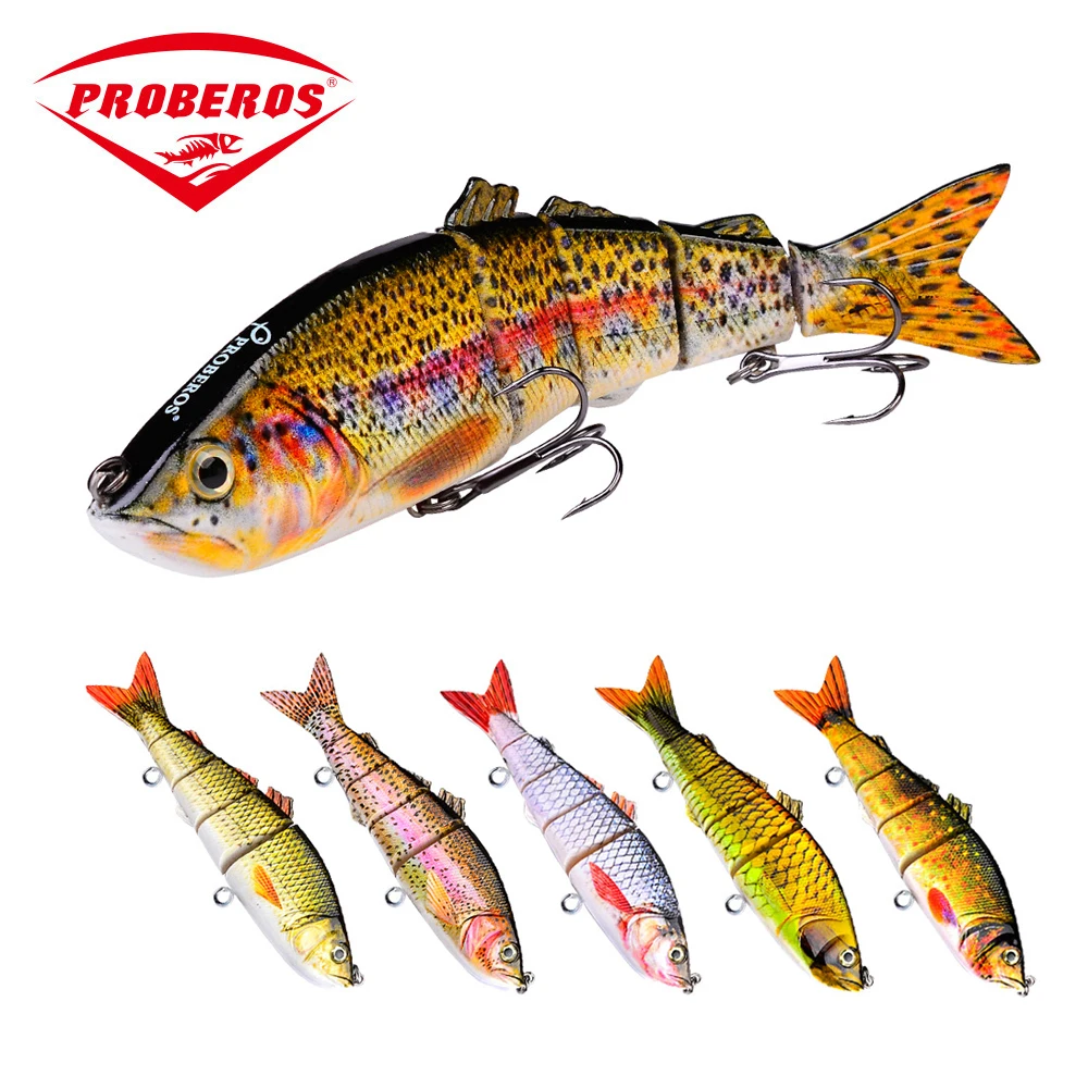 PRO BEROS Lifelike Pike Wobblers Sets 22cm 113g 5-segments Jointed Artificial Bait For Pike Fishing Tackle Sinking Lures
PRO BEROS Lifelike Pike Wobblers Sets 22cm 113g 5-segments Jointed Artificial Bait For Pike Fishing Tackle Sinking Lures