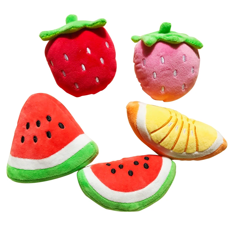 Fruit 3 Chew Play Toys Cute Pet Squeaky Puppy Chew Squeaker Quack Sound Doll Toy Creative Simulation Donut Pet Supplies Dog Toys
Fruit 3 Chew Play Toys Cute Pet Squeaky Puppy Chew Squeaker Quack Sound Doll Toy Creative Simulation Donut Pet Supplies Dog Toys