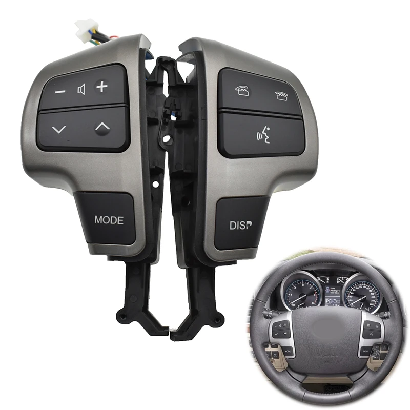 84250-60050 Steering Wheel Audio Control Switch Button For Toyota LAND CRUISER 200 2008 2009 2010 2011 84250-60080
84250-60050 Steering Wheel Audio Control Switch Button For Toyota LAND CRUISER 200 2008 2009 2010 2011 84250-60080