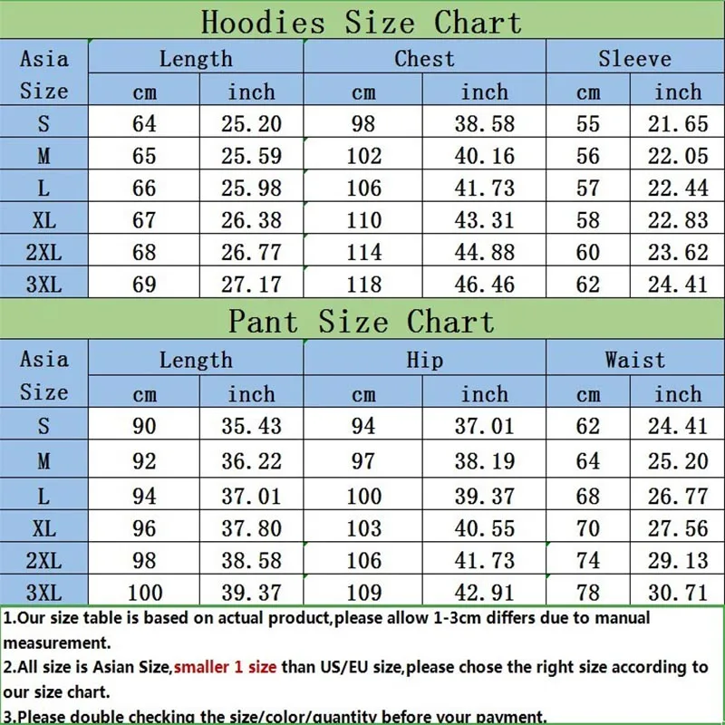 Two-piece Suit Men's Clothing Women Sets Printing Hoodie Set Sweatshirt Casual Sport Tops + pants High Quality and Comfortable
Two-piece Suit Men's Clothing Women Sets Printing Hoodie Set Sweatshirt Casual Sport Tops + pants High Quality and Comfortable