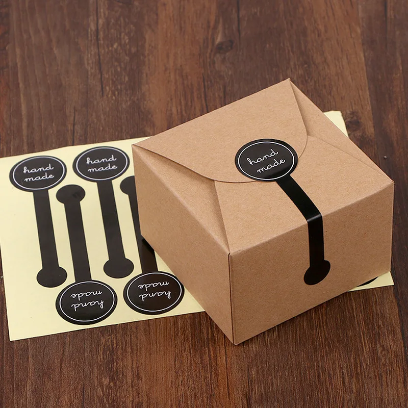 Adhesive Long Style "HAND MADE" Black Handmade Cake Packaging Sealing Label Kraft Sticker Baking DIY Gift Stickers
Adhesive Long Style "HAND MADE" Black Handmade Cake Packaging Sealing Label Kraft Sticker Baking DIY Gift Stickers