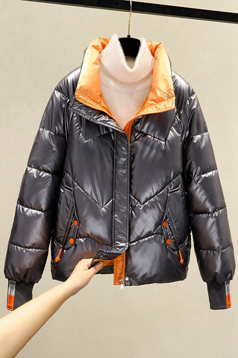 Women Short Jacket Stand Zipper Parka 2022 Winter Jacket Coat Fashion Autumn Solid Warm Casual Padded Parka Female Coat Women
Women Short Jacket Stand Zipper Parka 2022 Winter Jacket Coat Fashion Autumn Solid Warm Casual Padded Parka Female Coat Women