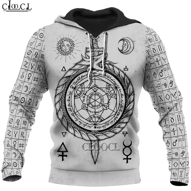 CLOOCL Newest Ancient Alchemy 3D Print Harajuku Hoodies Men Women Harajuku Sports Casual Fashion Hot Selling Hoody Pullover
CLOOCL Newest Ancient Alchemy 3D Print Harajuku Hoodies Men Women Harajuku Sports Casual Fashion Hot Selling Hoody Pullover