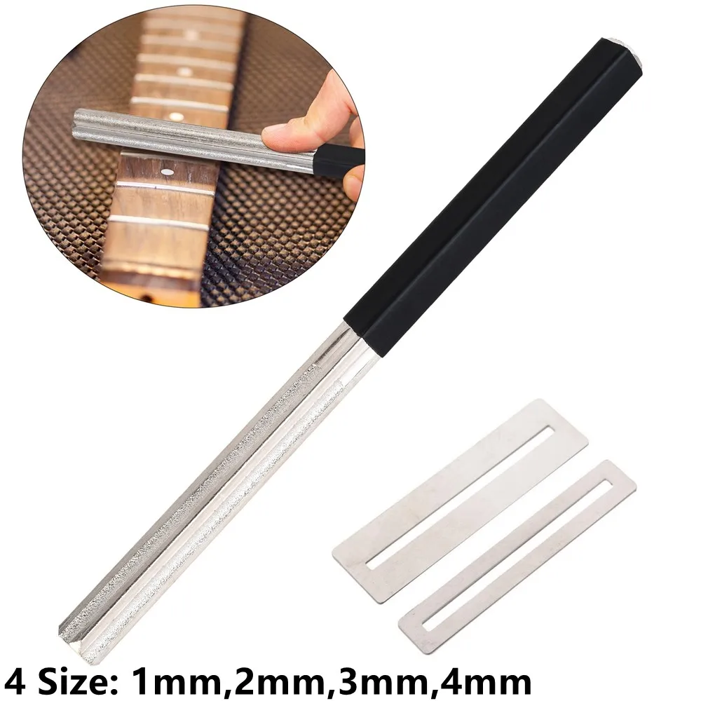 4 Size Guitar Fret Crowning Dressing Files Luthier Tool With Fretboard Protector Acoustic Guitar Repair Tool Parts Accessories
4 Size Guitar Fret Crowning Dressing Files Luthier Tool With Fretboard Protector Acoustic Guitar Repair Tool Parts Accessories