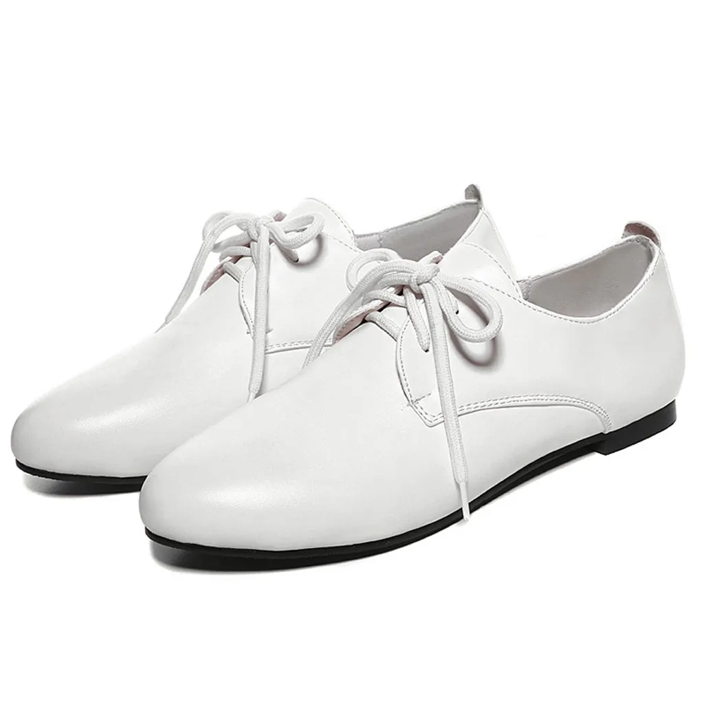 Fashion Women Flats Female Elegent Lace-Up Shoes Ladies Quality Pu Leather Single Shoes Women Comfortable Shoes Flats
Fashion Women Flats Female Elegent Lace-Up Shoes Ladies Quality Pu Leather Single Shoes Women Comfortable Shoes Flats