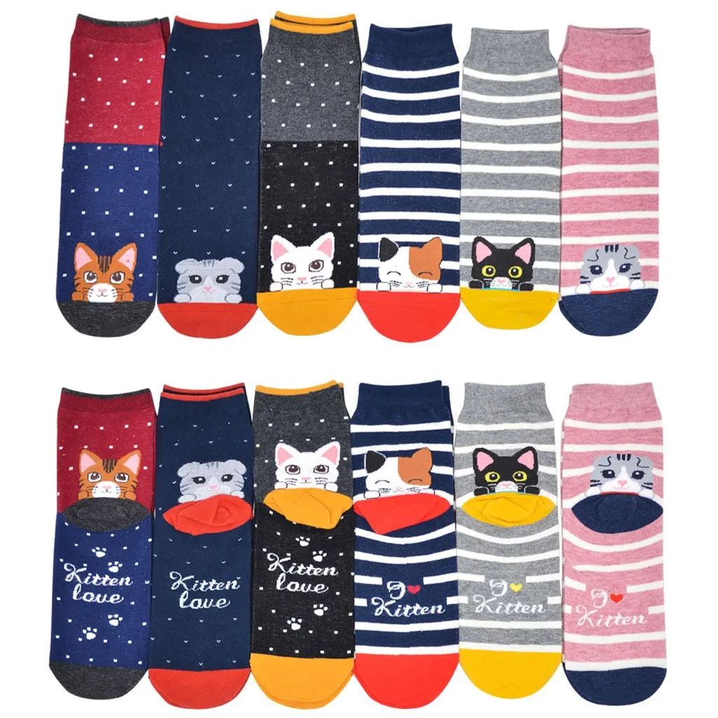 #40 Lady Fashion Women Girls Stripe Cat Cotton Winter Warmer Women Thicken Thermal Middle Tube Socks Stockings calcetn
#40 Lady Fashion Women Girls Stripe Cat Cotton Winter Warmer Women Thicken Thermal Middle Tube Socks Stockings calcetn