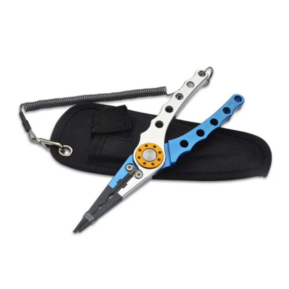 Fishing Pliers Fish Lip Gripper Line Cutter Multifunctional Knot Aluminum Alloy Scissors Hook Remover 136.3g 20CM Fishing Tools
Fishing Pliers Fish Lip Gripper Line Cutter Multifunctional Knot Aluminum Alloy Scissors Hook Remover 136.3g 20CM Fishing Tools