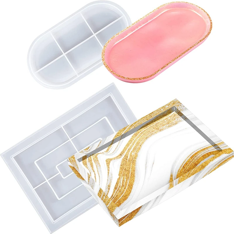 Silicone Tray Resin Mold,Rectangle Rolling Tray Mold Oval Coaster Mold Holder Fruit Snack Plate Tray Mold for Home Decor
Silicone Tray Resin Mold,Rectangle Rolling Tray Mold Oval Coaster Mold Holder Fruit Snack Plate Tray Mold for Home Decor