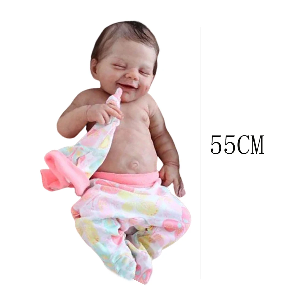 55cm Soft Reborn Doll Toy Children Toddler Newborn Baby Lifelike Cute Simulation Doll Play House Toys for Kids Birthday Gifts
55cm Soft Reborn Doll Toy Children Toddler Newborn Baby Lifelike Cute Simulation Doll Play House Toys for Kids Birthday Gifts