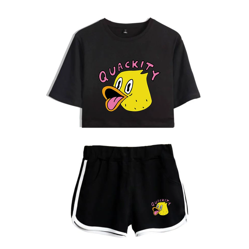 Quackity Harajuku Set 2 Piece Kawaii Sexy Women Print Home Suit Girls Casual Streetwear Summer Sleepwear Graphic Print 
Quackity Harajuku Set 2 Piece Kawaii Sexy Women Print Home Suit Girls Casual Streetwear Summer Sleepwear Graphic Print