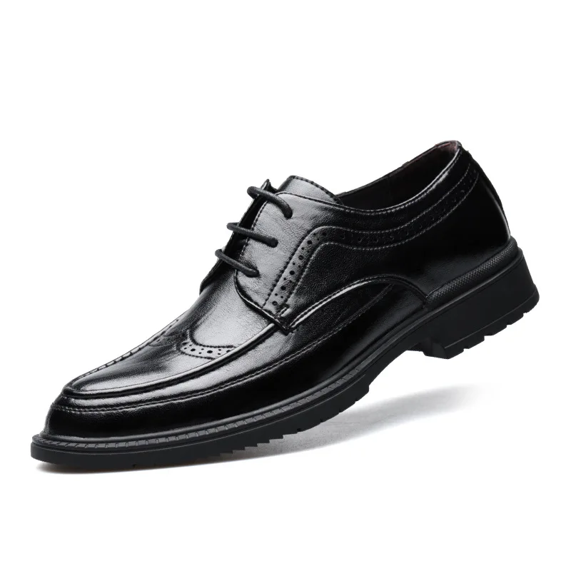 Men Genuine Leather Shoes Oxford Brogues Black Fashion Shoes Gents British Style Business Formal Shoes for Men Wedding Dress
Men Genuine Leather Shoes Oxford Brogues Black Fashion Shoes Gents British Style Business Formal Shoes for Men Wedding Dress