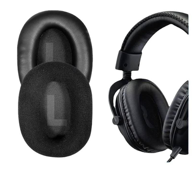 Replacement Memory foam Protein leather cushions Ear pads Head beam pad Repair parts for Logitech GPROX
Replacement Memory foam Protein leather cushions Ear pads Head beam pad Repair parts for Logitech GPROX