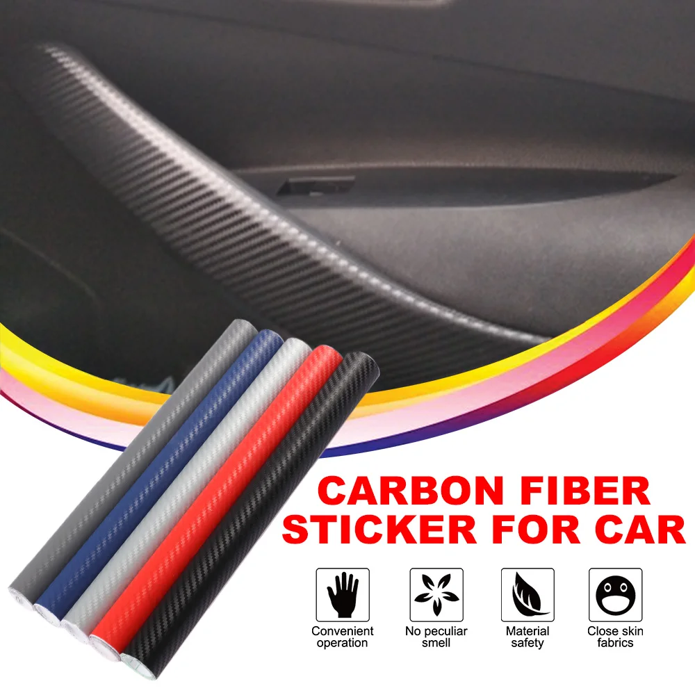 3D Vinyl Film Car Stickers Carbon Fiber Waterproof DIY Styling Wrap Auto Vehicle Detailing Car Accessories Strong And Sturdy
3D Vinyl Film Car Stickers Carbon Fiber Waterproof DIY Styling Wrap Auto Vehicle Detailing Car Accessories Strong And Sturdy