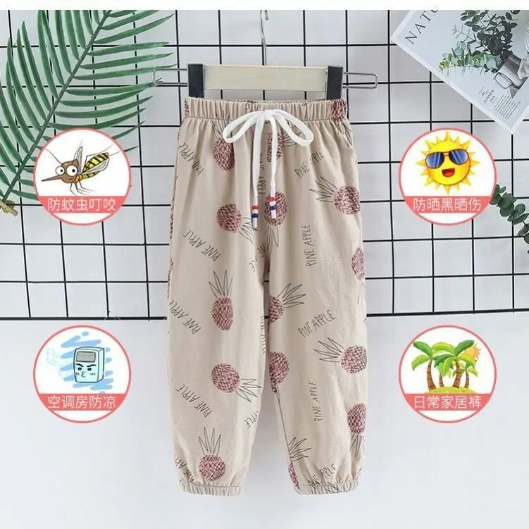Summer children's mosquito pants loose thin style 2021 new men and women baby casual cool cotton mosquito pants P4686
Summer children's mosquito pants loose thin style 2021 new men and women baby casual cool cotton mosquito pants P4686