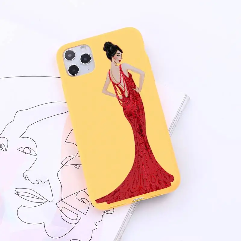 Fashion red dress girl marry couple Phone Case Candy Color for iPhone 6 7 8 11 12 s mini pro X XS XR MAX Plus
Fashion red dress girl marry couple Phone Case Candy Color for iPhone 6 7 8 11 12 s mini pro X XS XR MAX Plus