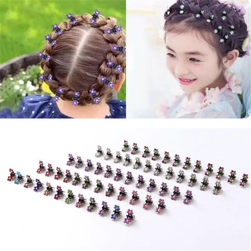 12pcs/pack Crystal Rhinestone Flower Hair Claw Hairpins Hair Accessories Ornaments Hair Clips Hairgrip Barrettes for Kids Girl
12pcs/pack Crystal Rhinestone Flower Hair Claw Hairpins Hair Accessories Ornaments Hair Clips Hairgrip Barrettes for Kids Girl