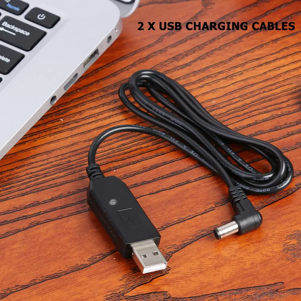 2pcs 1m USB Charging Cables Practical Durable With Indicator Light for BaoFeng UV-5R UV-82 UV-8D Radio Desktop Charger
2pcs 1m USB Charging Cables Practical Durable With Indicator Light for BaoFeng UV-5R UV-82 UV-8D Radio Desktop Charger