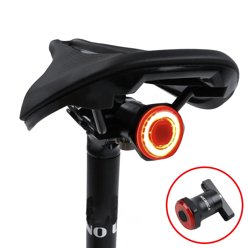 Flashlight Tail Rear Cycling Lights Bicycle Light USB Rechargable Bike Led Lamp for MTB Seatpost Accessories | Спорт и развлечения