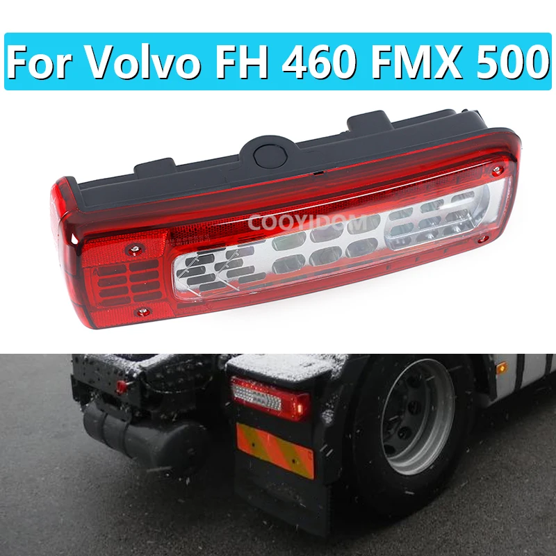 Left\Right For Volvo FH 460 FMX 500 24V LED Rear Light Heavy Truck Trailer Reverse Brake Turn Signal Lamp Tail Lights
Left\Right For Volvo FH 460 FMX 500 24V LED Rear Light Heavy Truck Trailer Reverse Brake Turn Signal Lamp Tail Lights