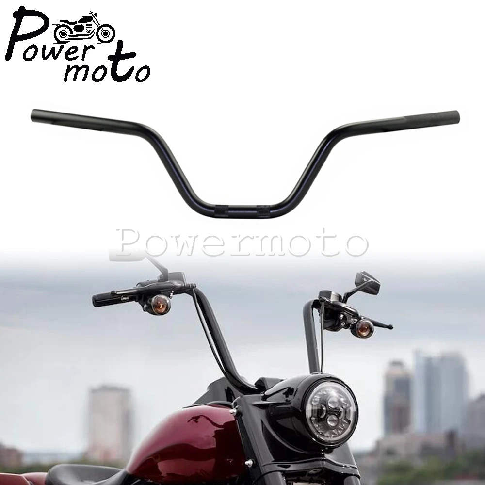 

Motocross 7/8" Handlebar Tracker Bar 22mm Euro Handle Bars for Cafe Racer Chopper Bobber Cruiser Ducati Street Dirt Pit Bike