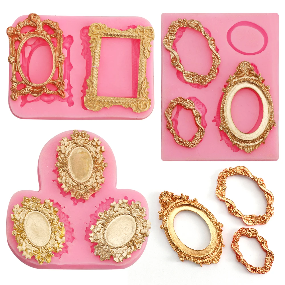 1 Pcs European Mirror Border Silicone Mold Wedding Cake Mold Border Fondant Cake Moulds DIY Kitchen Baking Decorating Tools
1 Pcs European Mirror Border Silicone Mold Wedding Cake Mold Border Fondant Cake Moulds DIY Kitchen Baking Decorating Tools