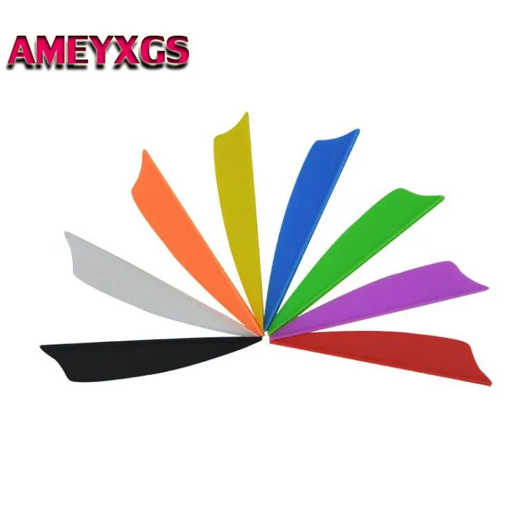100pcs Archery Arrow Feather 2.5in Rubber Arrow Vanes Shield Shape Fletching Vanes Arrow Shaft Hunting Shooting Accessories
100pcs Archery Arrow Feather 2.5in Rubber Arrow Vanes Shield Shape Fletching Vanes Arrow Shaft Hunting Shooting Accessories