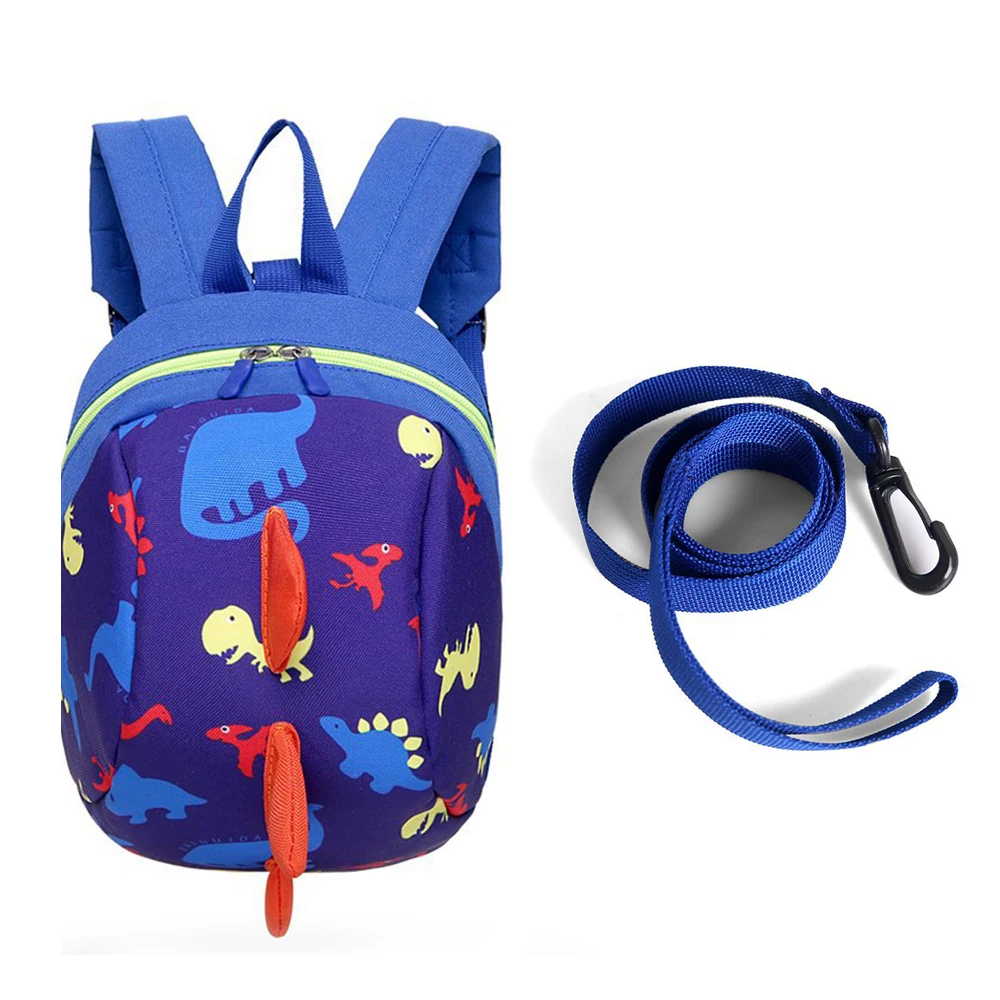 Children Cartoon Bags Backpack With Anti-loss Traction Rope Small Baby Cute Schoolbag Girl Boy Kid School Storage Bag Backpacks | Дом и сад