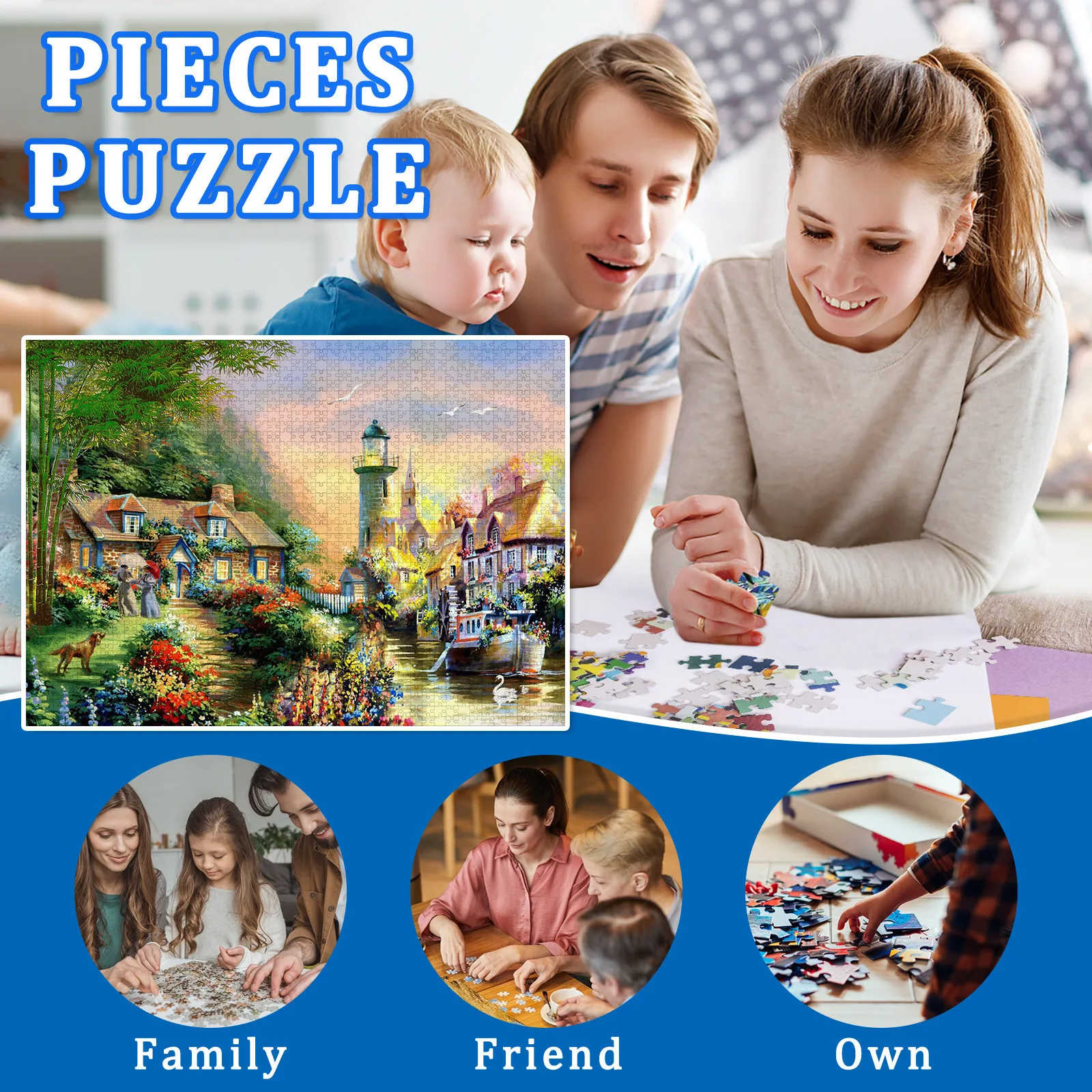 HIINST 1000pcs Town Scenery Picture Jigsaw Puzzle Toys Kids Educational Toys Adult Building Block Game Drop Ship
HIINST 1000pcs Town Scenery Picture Jigsaw Puzzle Toys Kids Educational Toys Adult Building Block Game Drop Ship
