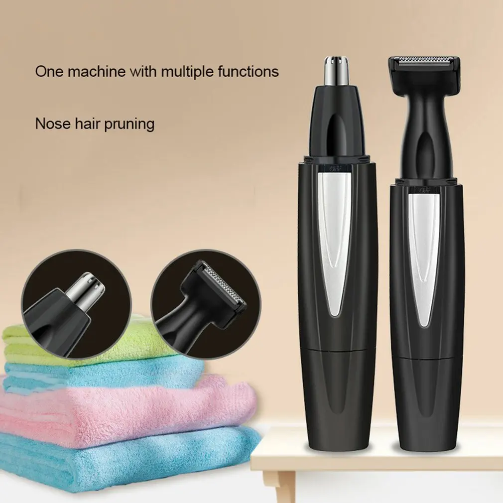 Electric Shaver Portable Two In One Mini Electric Shaver Nose Hair Trimming Beard Shaving Mute Practical Hair Removal Device
Electric Shaver Portable Two In One Mini Electric Shaver Nose Hair Trimming Beard Shaving Mute Practical Hair Removal Device