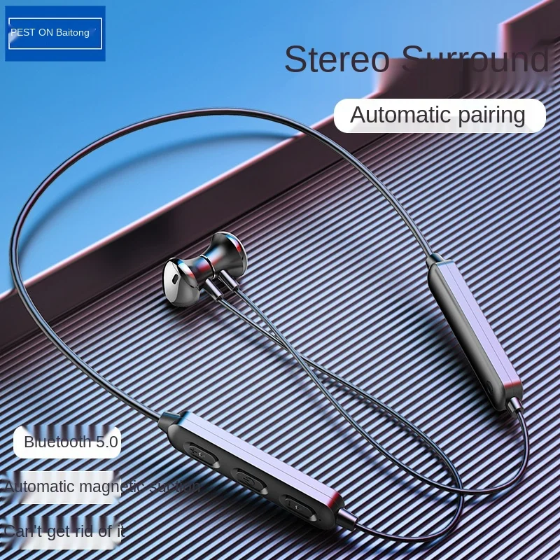 Bt95 Bluetooth 5.0 sports headset neck hanging neck binaural stereo subwoofer wireless music headset headphone adapter
Bt95 Bluetooth 5.0 sports headset neck hanging neck binaural stereo subwoofer wireless music headset headphone adapter