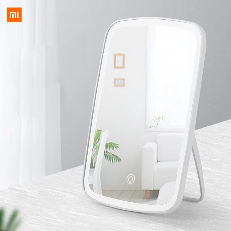 Youpin makeup mirror female desktop led with light portable folding light makeup mirror dormitory desktop vanity mirror
Youpin makeup mirror female desktop led with light portable folding light makeup mirror dormitory desktop vanity mirror