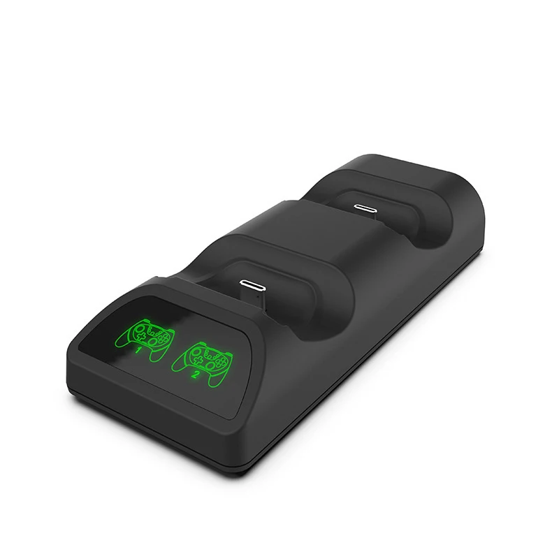 New Dual Charger For NS Switch Pro Wireless Bluetooth-compatible Gamepad Controller Game Chargering Dock Stand Station
New Dual Charger For NS Switch Pro Wireless Bluetooth-compatible Gamepad Controller Game Chargering Dock Stand Station