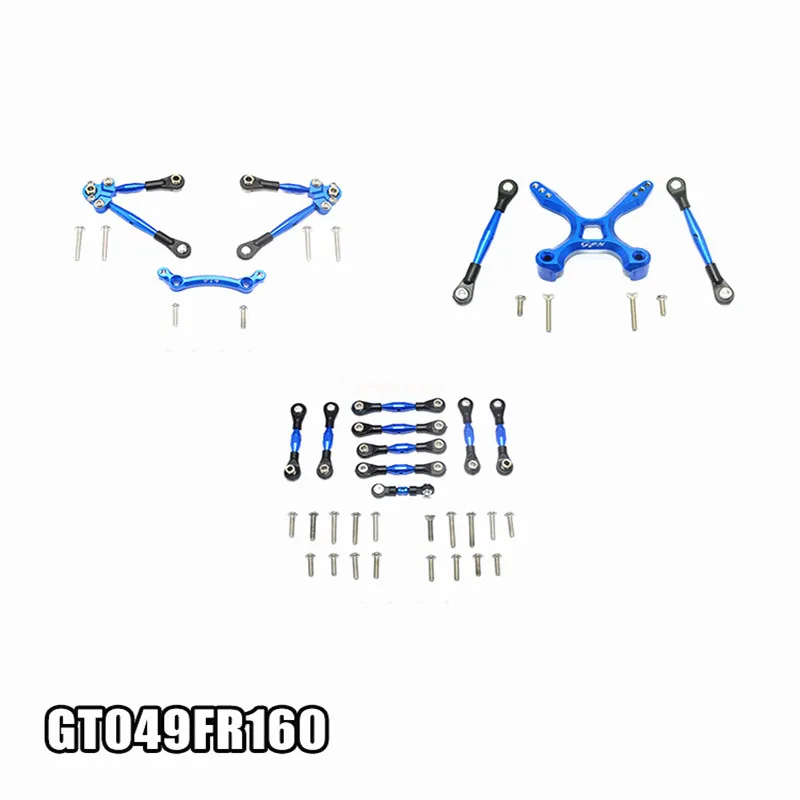 

GPM TRAXXAS-1/10 GT4 aluminum alloy front and rear positive and negative teeth rod + fixed code combination + whole car rod 8341