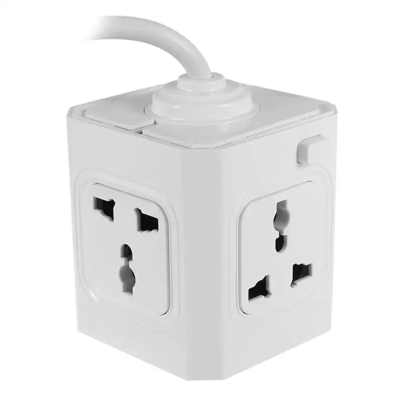 Новая настенная розетка EU/AU/UK/US 5V 2.1A с 2 портами usb 4 розетками кабель-удлинитель