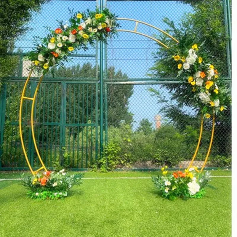 New Circle Wedding Arch Frame Deco Mariage Champetre Wall Decor Party Decoration Background Stand For Artificial Silk Flower 
New Circle Wedding Arch Frame Deco Mariage Champetre Wall Decor Party Decoration Background Stand For Artificial Silk Flower
