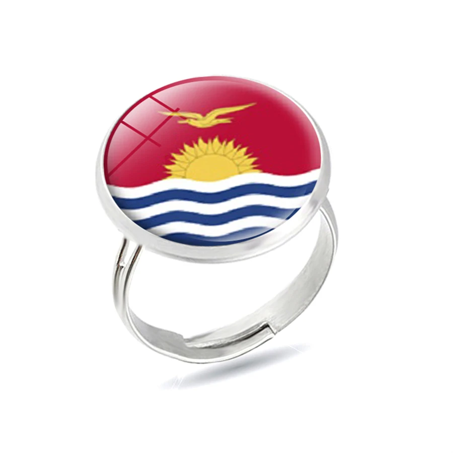 National Flag Rings Australia New Zealand Fiji Marshall Tonga Solomon Vanuatu Palau Tuvalu Micronesia Jewelry | Украшения и