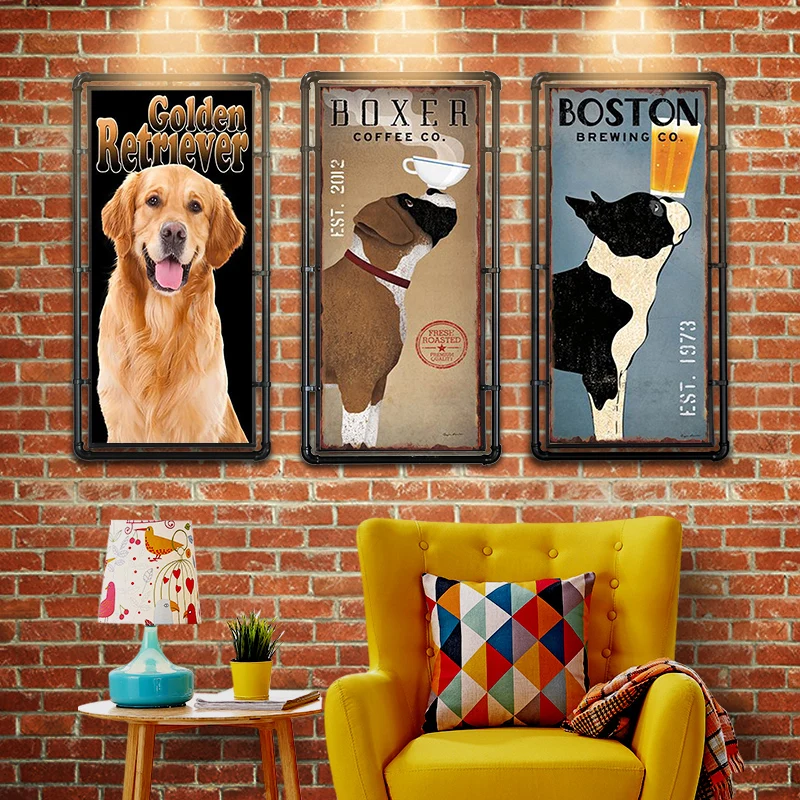 Dog Shabby Chic Home Bar Cafe Vintage Wall Decor Art Metal Tin Signs Pub Tavern Retro Decorative Plates Metal Poster 15x30cm 
Dog Shabby Chic Home Bar Cafe Vintage Wall Decor Art Metal Tin Signs Pub Tavern Retro Decorative Plates Metal Poster 15x30cm