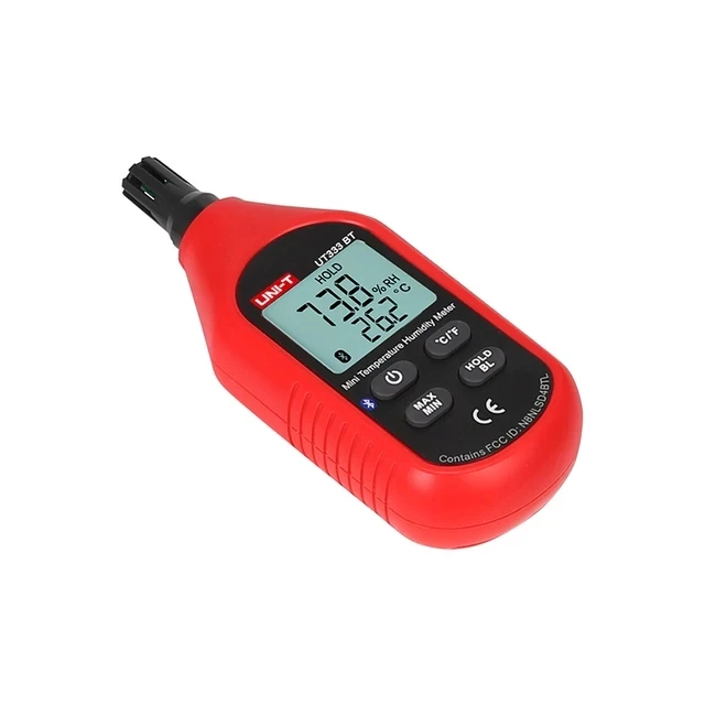

UNI-T UT333BT Bluetooth Mini LCD Digital Air Temperature Humidity Meter Thermometer Hygrometer Gauge Tester UT333 Upgrade