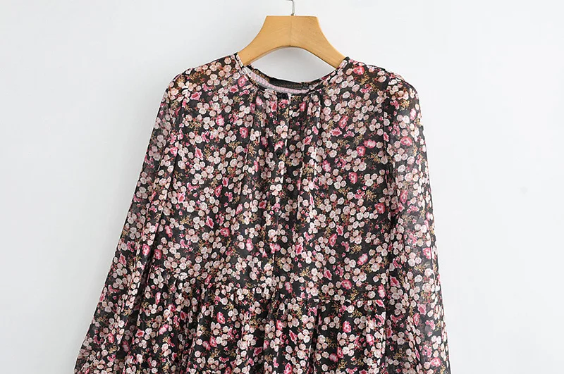 YLDSGS Boho Style Floral Print Pleated Dress Long Sleeve Women Mini Dress O Neck Loose Ladies Dresses Beach Sundress Vestidos
YLDSGS Boho Style Floral Print Pleated Dress Long Sleeve Women Mini Dress O Neck Loose Ladies Dresses Beach Sundress Vestidos
