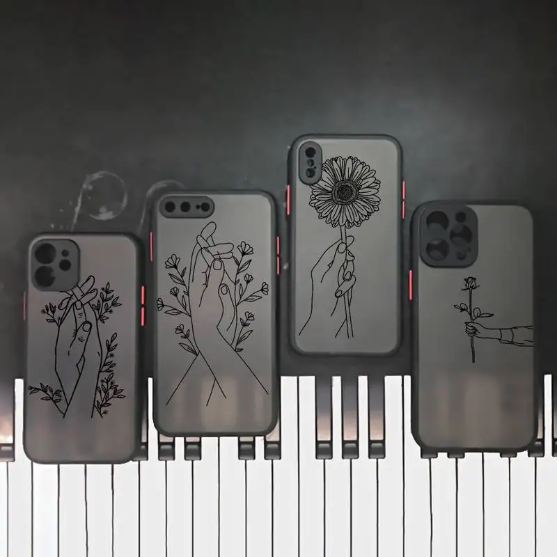 Love yourself Flower Abstract Art Line Phone Case matte transparent For iphone 7 8 11 12 13 plus mini x xs xr pro max cover
Love yourself Flower Abstract Art Line Phone Case matte transparent For iphone 7 8 11 12 13 plus mini x xs xr pro max cover