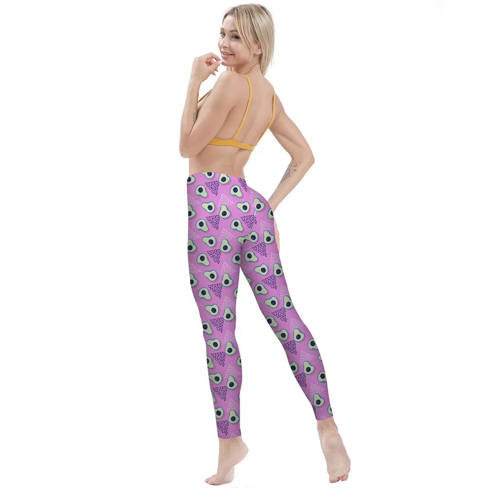 Women Avocado Print Leggings 2021 New Arrival Purple Sport Yoga Pants Fitness Capris European American Style High Waist Leggings
Women Avocado Print Leggings 2021 New Arrival Purple Sport Yoga Pants Fitness Capris European American Style High Waist Leggings
